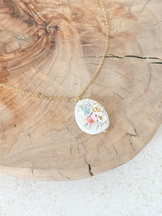 Spring Floral Necklace