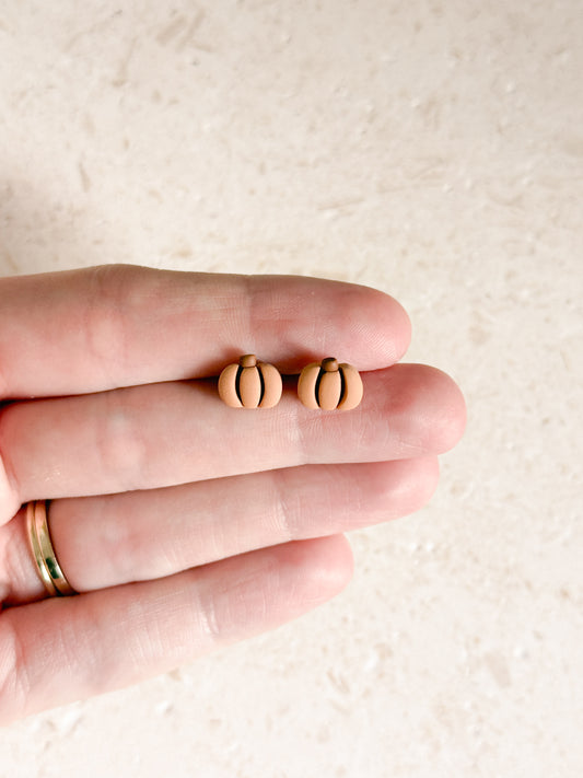 Mini Pumpkin Studs