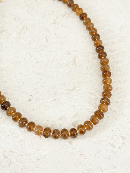 Brown Agate Necklace