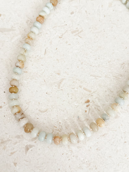 Soft Amazonite Gemstone Necklace