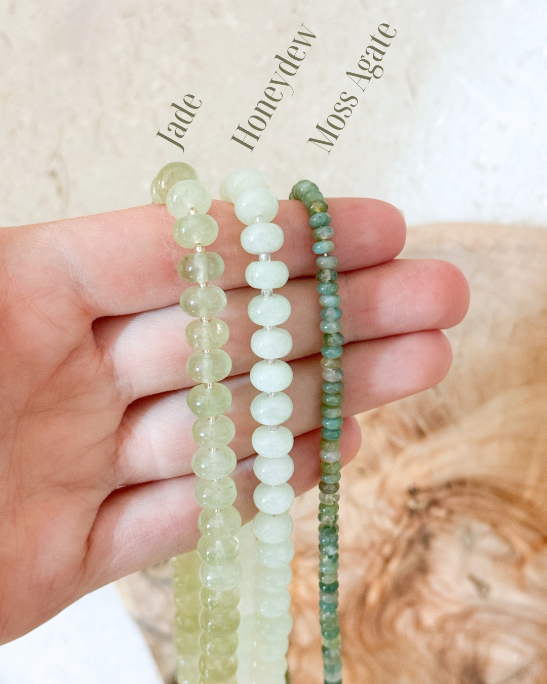 The Green Gemstone Necklaces