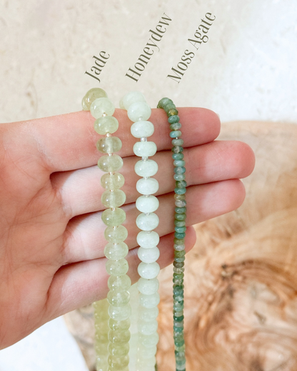 The Green Gemstone Necklaces