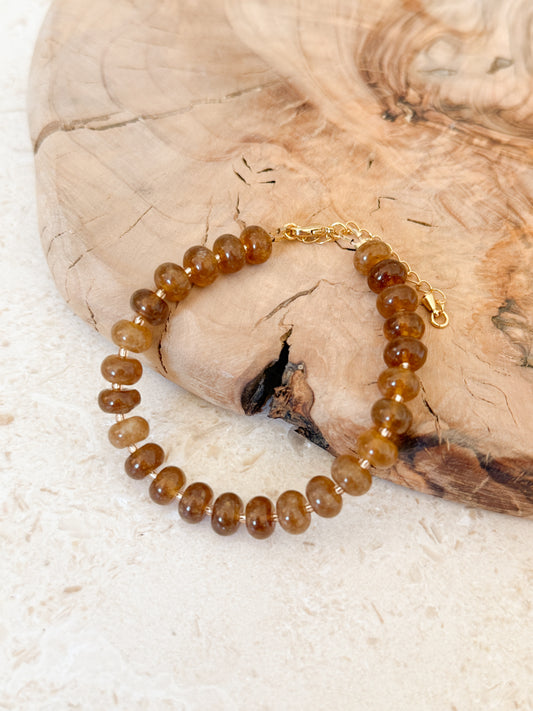 Brown Agate Bracelet