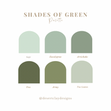 Shades of Green Palette