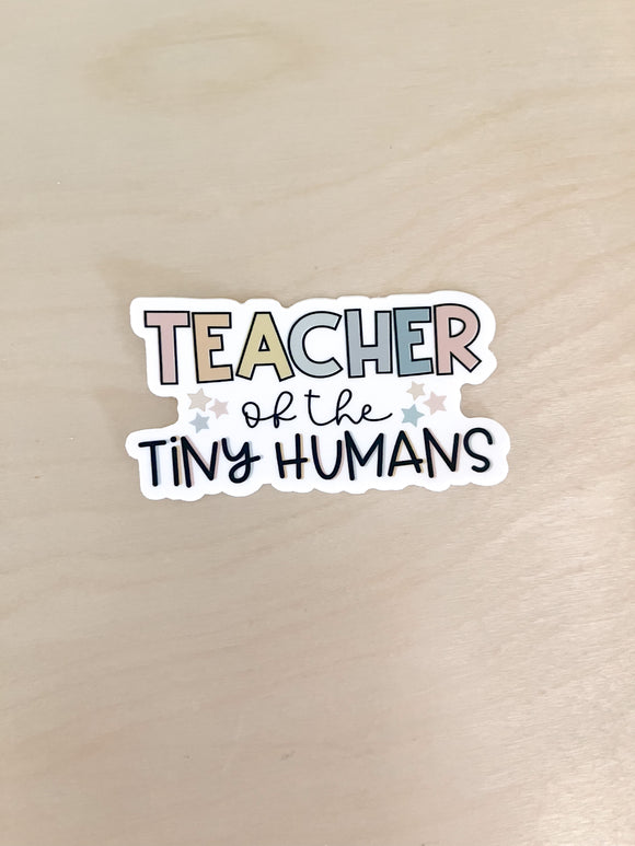 Tiny Humans Sticker